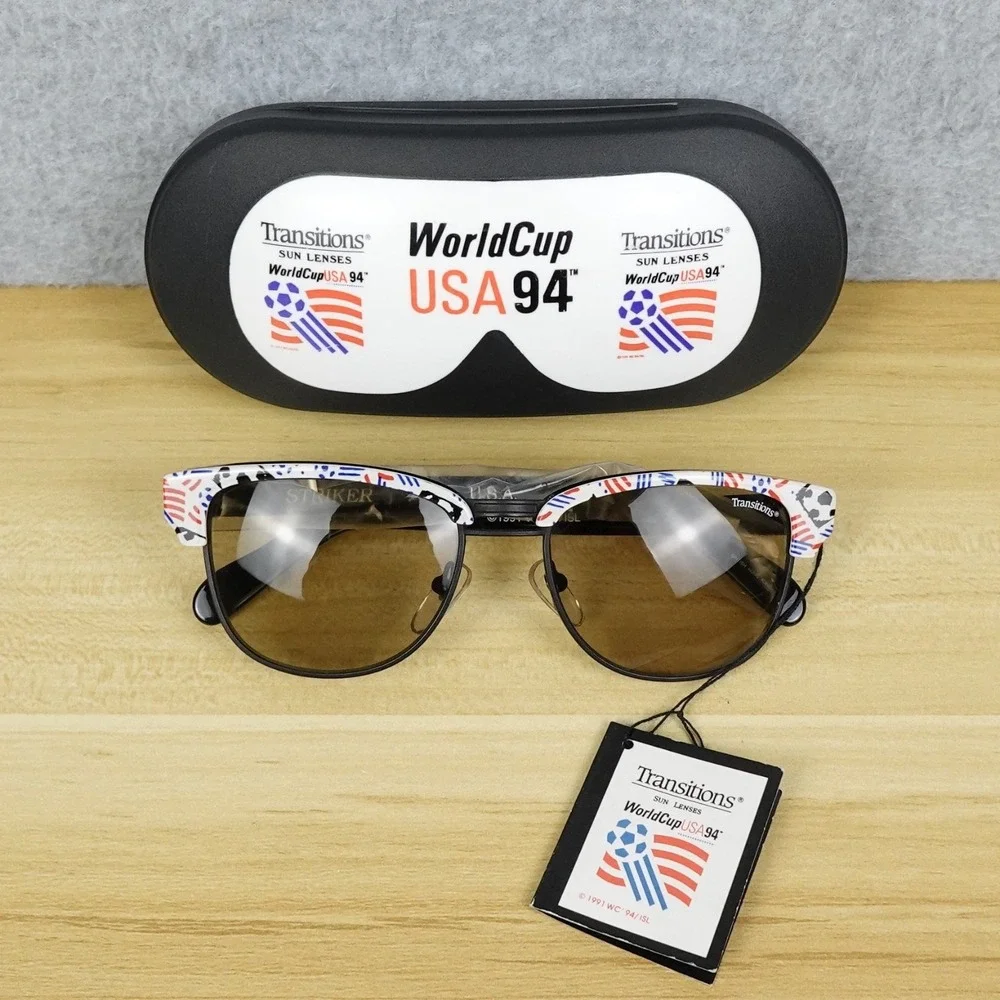 Vintage USA 1994 World Cup Sunglasses Soccer Deadstock Retro Striker Diaco